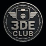 3DE Club logo